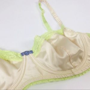 Free People Intimately Lime Green Bra New w/o Tags